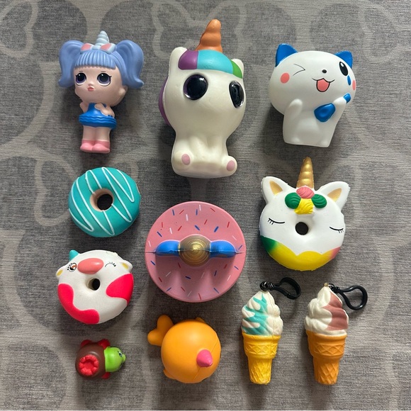 Squishy Toys- 11 squish toys - Picture 1 of 12